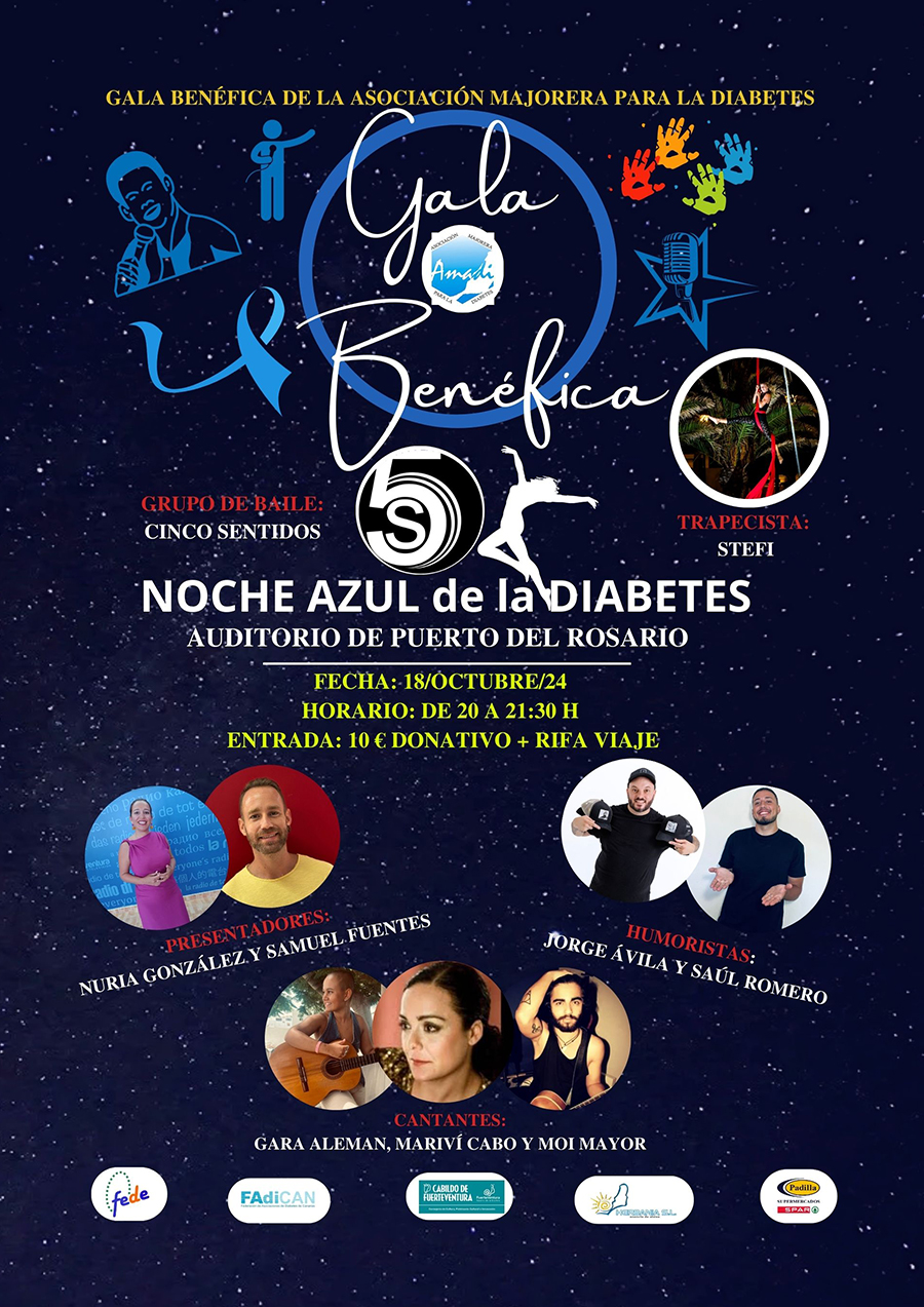 Noche Azul por la Diabetes