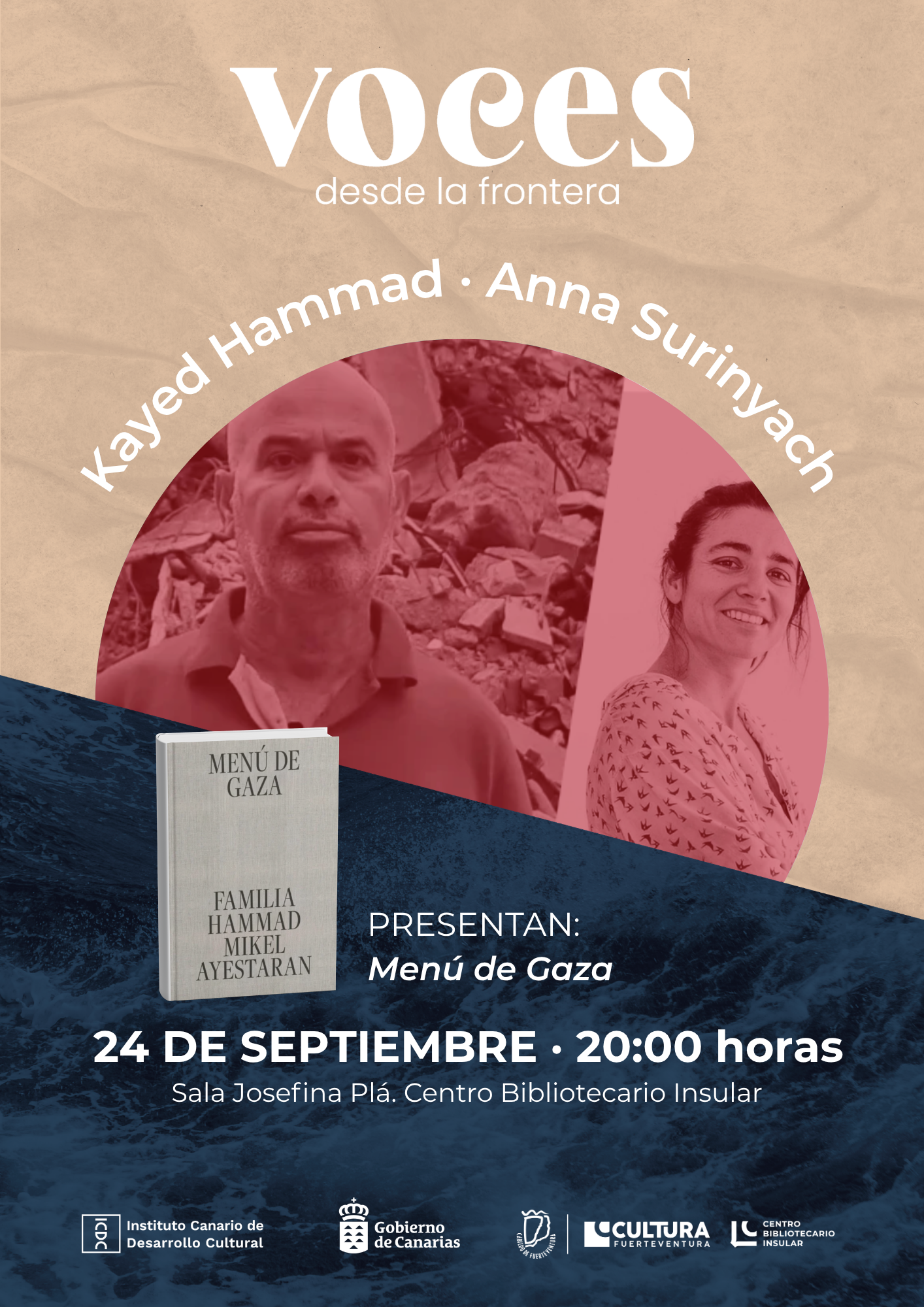 menú de gaza